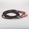 HI-End Western Electric Speaker Cable HiFi Audiophile Cable Banana to Spade Biwire Speaker Cable HiFi (Color : Banana to Spade, Length : 2.5m) view 3