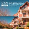 5MP Wireless Security Camera System No Hard Drive, 8 Channel Surveillance NVR Kits and 4pcs Super HD 5MP Outdoor Indoor WiFi Bullet Camera for Home Full Color Night Vision view 2