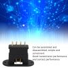 LiebeWH RC Battery Connectors Set 10 Pairs MPX 13.050/13.051 Black Octagonal Plugs Gold Plated Contacts for RC Cars Drone Battery view 4