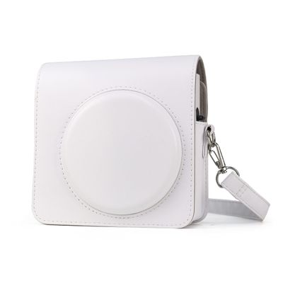 Rieibi Square SQ1 Case, Protective Case for Fujifilm Instax Square SQ1 Instant Camera, PU Leather Compact Cover with Adjustable Shoulder Strap