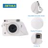 Rieibi Square SQ1 Case, Protective Case for Fujifilm Instax Square SQ1 Instant Camera, PU Leather Compact Cover with Adjustable Shoulder Strap view 4