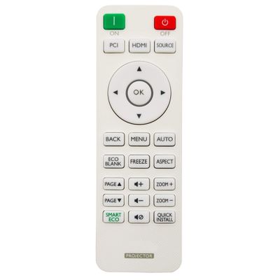 INTECHING Projector Remote Control for BenQ MH560, MS560, MS560P, MW560, MX560, MX560P