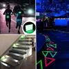 Flexible Led Panel,Electroluminescent Panel Sheet EL Tape Cuttable Soft for Mask Eye Cosplay Party Decor DIY-Continuous/Slow Flash/Fast Strobe 10x10cm (lightgreen, 10x10) view 4
