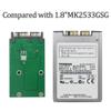 FLEANE 256GB MS02 MicroSata SSD Compatible with HP 2740p 2730p 2540p IBM X300 X301 T400S T410S Replace MK1233GSG MK1633GSG MK2533GSG 1.8" HDD (256GB) view 4