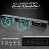 PyleUsa Home Bluetooth Audio Sound bar Stylish, 60W 35" for TV, Supports 4K & HDMI TV's, Optical, COAXIAL, AUX, w/Remote Control,Coaxial & RCA Cables,Class D Digital Stereo Power Amplifier - PSBV40BT view 2