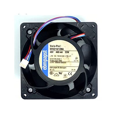 DV5218/12NA DC48V 460mA 22W 4-Wire Chassis Equipment Fan