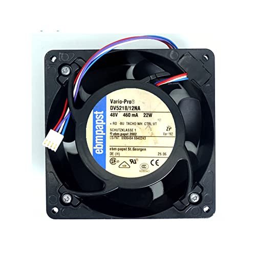 DV5218/12NA DC48V 460mA 22W 4-Wire Chassis Equipment Fan