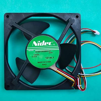 Original U12E12BS8B3-57 J231 12V 0.07A 12cm for Refrigerator Cooling Fan
