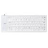 01 02 015 85 Keys Silicone Keyboard, Mute Button Silicone Keyboard Lightweight Portable USB Wired for PC Notebook(White) view 1