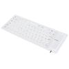 01 02 015 85 Keys Silicone Keyboard, Mute Button Silicone Keyboard Lightweight Portable USB Wired for PC Notebook(White) view 2