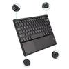 BoxWave Keyboard Compatible with Samsung Galaxy A52 - SlimKeys Bluetooth Keyboard with Trackpad, Portable Slim TouchPad - Jet Black view 4