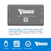 Vanco 4K HDMI to USB Capture Device with Audio Input/Output - Featuring a Maximum Resolution for Captured HDMI Source Signals of Up to 1080p@60Hz - Gray view 2