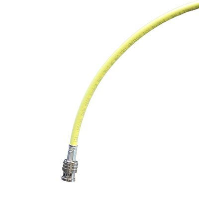 Blue Jeans Cable 3G/6G SDI Cable, RG6 (18AWG) Sized, with Canare BNCs (200 Foot, Yellow)
