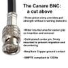 Blue Jeans Cable 3G/6G SDI Cable, RG6 (18AWG) Sized, with Canare BNCs (200 Foot, Yellow) view 2