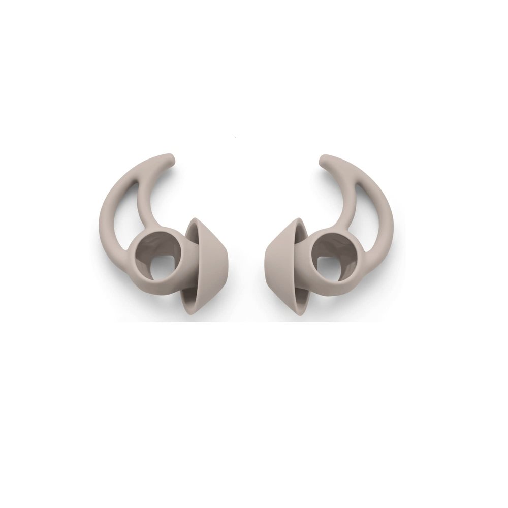 Bose StayHear Max Tips Kit for QuietComfort I and Sport Earbuds, Sandstone, Large