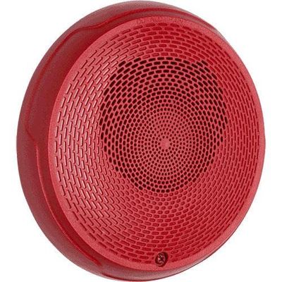 System Sensor SPCRL-BP10 - Speaker Only, Ceiling, Red, Bulk Pack of 10 Units