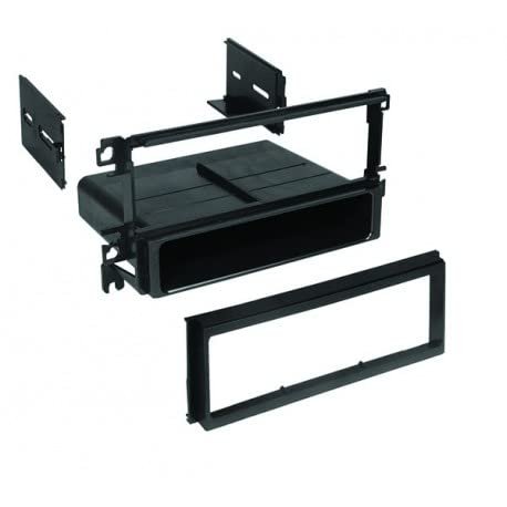 Carxtc Single Din Installation Car Stereo Dash Kit for Aftermarket Radio Includes Storage Pocket 118