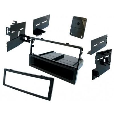 Carxtc Single Din Installation Car Stereo Dash Kit for Aftermarket Radio Includes Storage Pocket 828