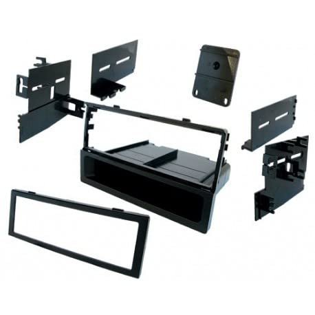 Carxtc Single Din Installation Car Stereo Dash Kit for Aftermarket Radio Includes Storage Pocket 828