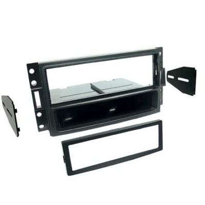 Carxtc Single Din Installation Car Stereo Dash Kit for Aftermarket Radio Includes Storage Pocket 380
