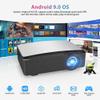 MWEIMA Android 1080P Native Projector, 5G 1080P and iOS/Android Sync Screen Supported, 550 ANSI Brightness, Keystone Correction, HDMI USB for Home Cinema&Outdoor Movies view 2