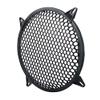 MARRTEUM 12 Inch Plastic Mesh Waffle Speaker Covers with Screws Audio Sub Woofer Grille Net Protector Cover Horn Guard Grills Decorative for DIY Home Audio and Car Speaker, Black, 1 Pack view 4