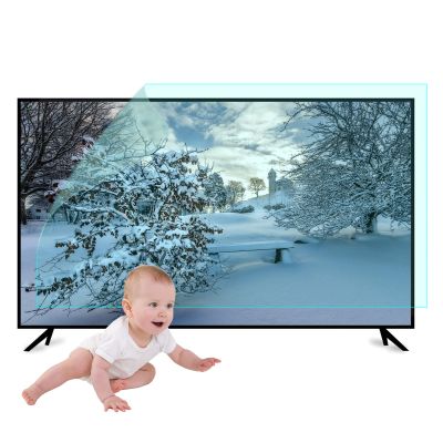 DRILLYR (65" 1440 * 809mm) Protecteur d'cran TV Anti-blouissant mat, Filtre Anti-lumire Bleue/Film Anti-rayures Le filtrage Peut rduire la Fatigue oculaire de l'ordinateur