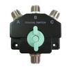 Anteenna TW-103Ni 3 Position Coaxial Switch for 144/440MHz HAM CB or HF/VHF/UHF Radio UHF Female (SO-239) Connector Plated Ni view 3