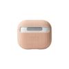 Native Union Curve Case for AirPods (3rd Gen)  Sleek Textured Silicone Case  Compatible with Qi Wireless Charging  for AirPods (Peach) view 3