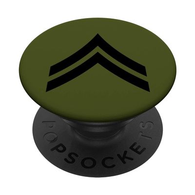 ARMY CORPORAL STRIPES RANK INSIGNIA PATCH PopSockets Swappable PopGrip