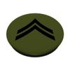 ARMY CORPORAL STRIPES RANK INSIGNIA PATCH PopSockets Swappable PopGrip view 2