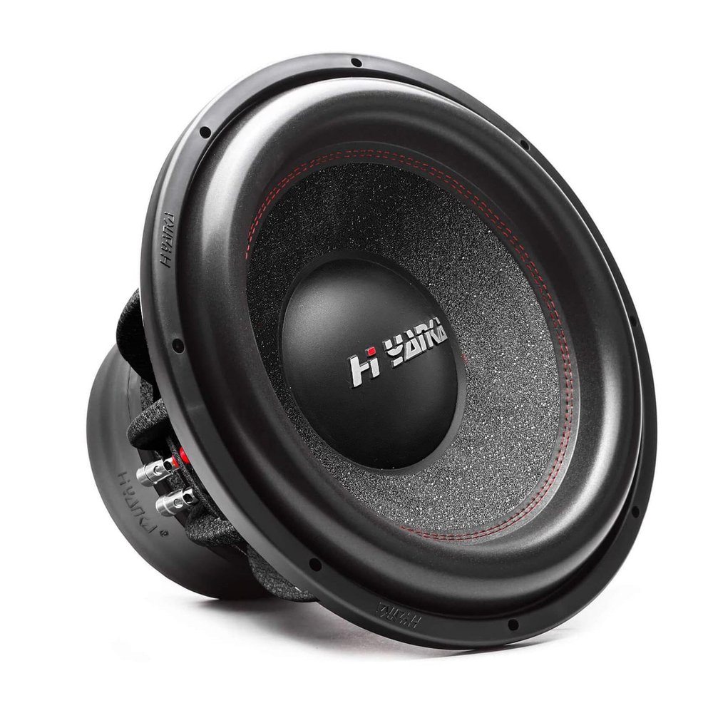 H YANKA BSF-12-2 12 Inch Subwoofer - 1800W MAX Power 12 Inch Paper Cone Car Audio, Black Aluminum Basket, 2.5 Dual Voice Coil 2 Ohm Impedance 12" Subwoofer for Cars