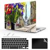 TeDaWen for MacBook Pro 16-inch Protective case 2021 model-A2485 M1 Pro/M1 Max chip and Touch ID, with Keyboard Cover, Plastic Hard Shell Protective Cover, City painting-13 view 1