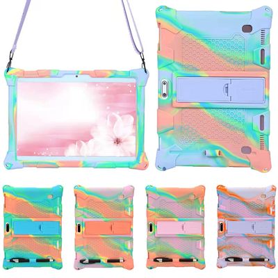 AIJAKO 10.1 Inch Case for Dragon Touch Notepad K10/Max10/Max10 Plus,FLYINGTECH 10,Lectrus 10,TenYiDe TYD-109/108/107,Hoozo 10.1,ZONKO K105/Z105,YIERA 10,ANTEMPER 10,Veidoo 10.1,MEIZE K105,Pink Purple