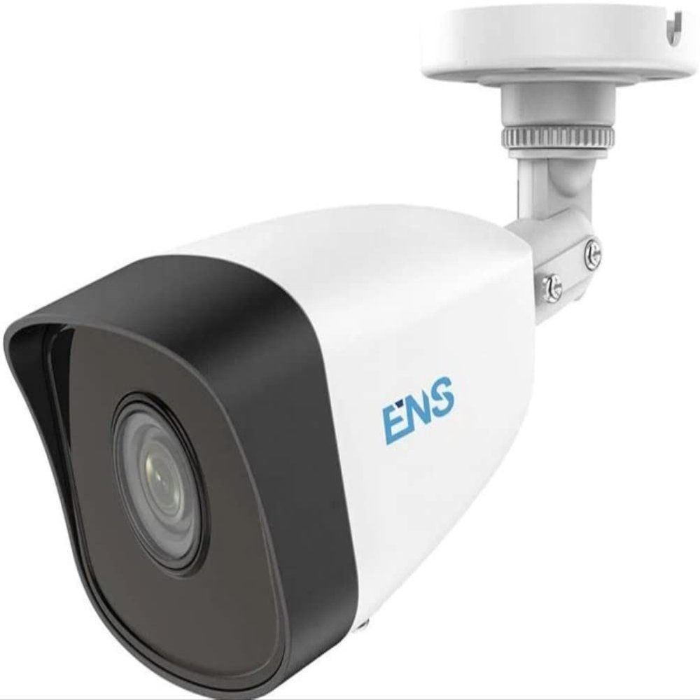 ENS SIP34B3M/28-C 4MP Fixed Bullet Network Security Camera, 1/3" CMOS Sensor, 2.8mm Focal Length, Up to 30m IR Range, 850nm IR Wavelength, 2560x1440 Max. Resolution, Built-in Microphone