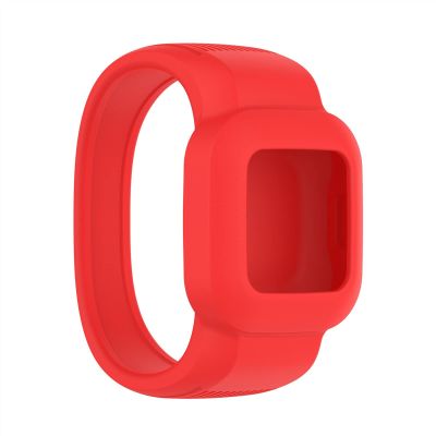 KKFA Elastic Durable Silicone Strap for Garmin Vivofit Jr.3 Fit JR3 Replacement Anti-Fall Wrist Strap+Case WatchBands (Color : 1, Size : Large Size)