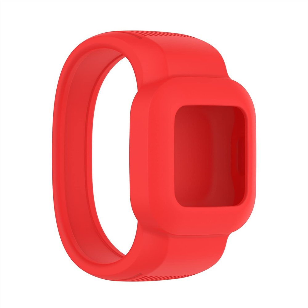 KKFA Elastic Durable Silicone Strap for Garmin Vivofit Jr.3 Fit JR3 Replacement Anti-Fall Wrist Strap+Case WatchBands (Color : 1, Size : Large Size)