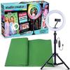 Marl Great Studio Creator 2: Video Maker Kit-Multicolor Ring Light, White view 1