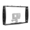 BGNing Camera Cage Rig, Underwater Camera Tray, CNC Handgrip Bracket DSLR Cage Stabilizer Rig with Trigger Phone Clip for Diving Action Cameras view 2