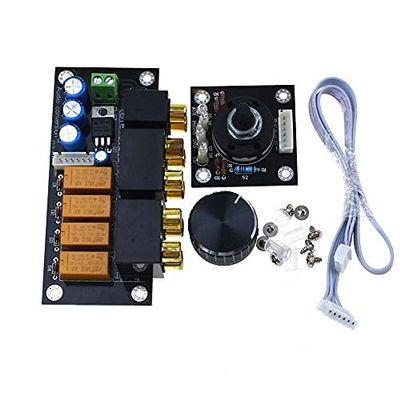 4 Way Audio Selector, Stereo Durable Practical Audio Signal Selection Board, 1.6Mm Thick Audio Home for Industry Audio Source Selection