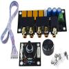 4 Way Audio Selector, Stereo Durable Practical Audio Signal Selection Board, 1.6Mm Thick Audio Home for Industry Audio Source Selection view 3