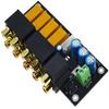 4 Way Audio Selector, Stereo Durable Practical Audio Signal Selection Board, 1.6Mm Thick Audio Home for Industry Audio Source Selection view 4