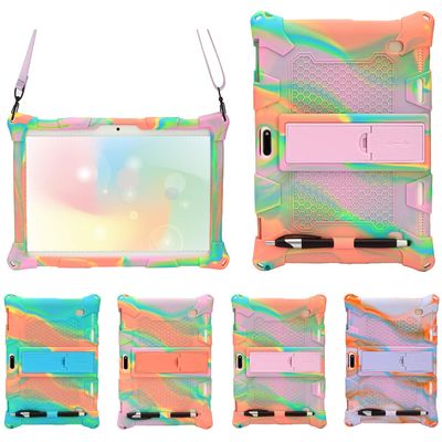AIJAKO 10.1 Inch Case for Dragon Touch Notepad K10/Max10/Max10 Plus,FLYINGTECH 10,Lectrus 10,TenYiDe TYD-109/108/107,Hoozo 10.1,ZONKO K105/Z105,IBBWB 10,Tabtrust 10,Gowin 10.1,YITAOERA 10,Pink Rose