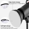 5 Pieces 7 Inches/ 18 cm Standard Diffuser Light Sock Cloth White Lampshade Reflector Lamp Sock for Studio Strobe Reflector view 3