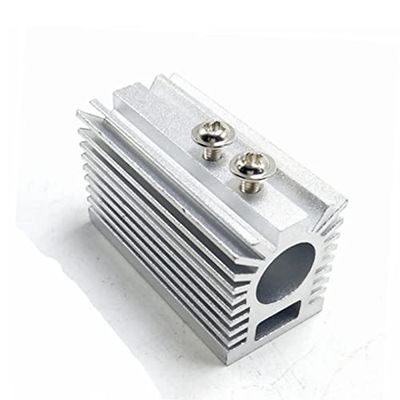 22x27x46mm Silver Heatsink Holder Heat Sink for 12mm Blue/Green/Red/IR Laser Modules (Color : 10pcs)