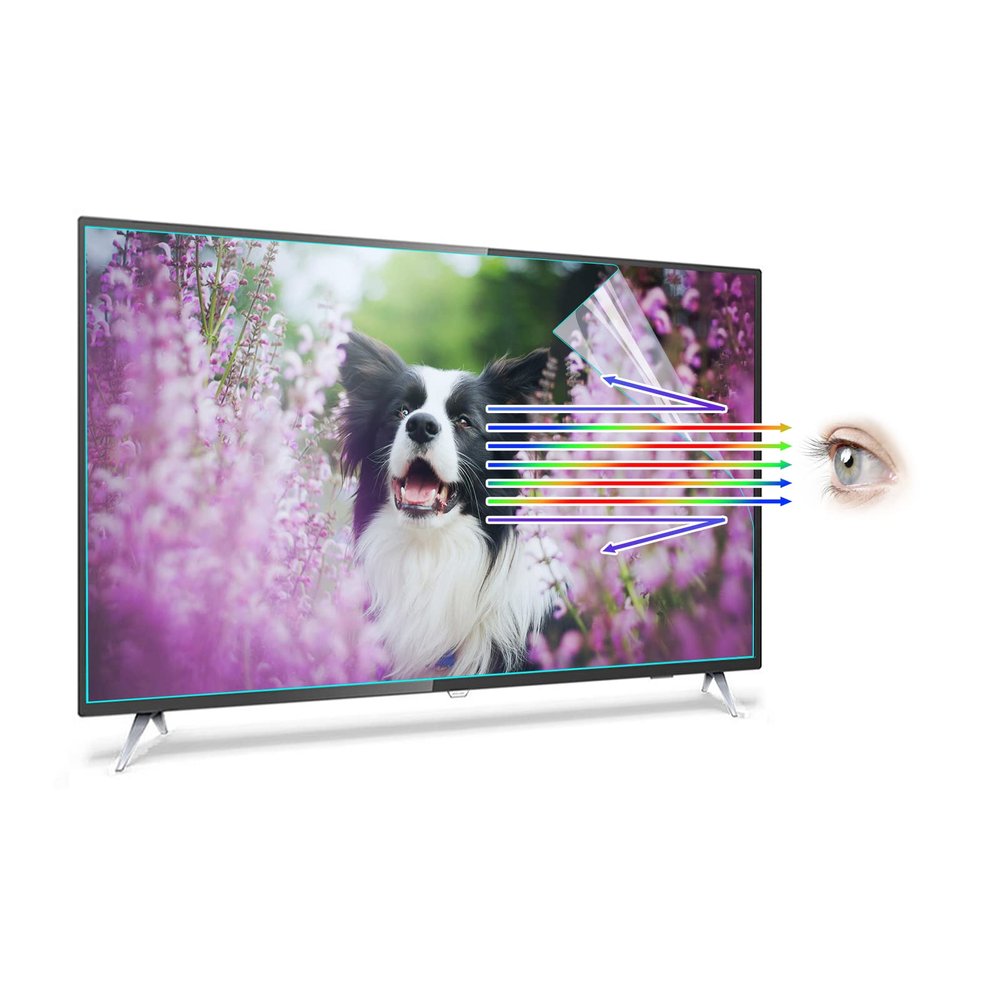 CICIHP Anti Blue Light Screen Protector for 32-75 Inches TV Filter Out Blue Light,70" 1538869