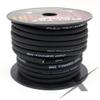 Full Tilt 8 Gauge BLACK 50' Tinned OFC Oxygen Free Copper Power/Ground Cable/Wire view 1