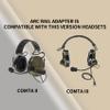 Hearangel ARC Rail Adapter for Comta II /III Tactical Headsets view 4