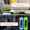 2 Pack Remote Covers Replacement Compatible with Toshiba and Insignia Fire TV Remote, Silicone Sleeve Case Glow in Dark for CTRC1US21 NS-RCFNA-21 Remote Cover (Glow Blue& Glow Green) view 4