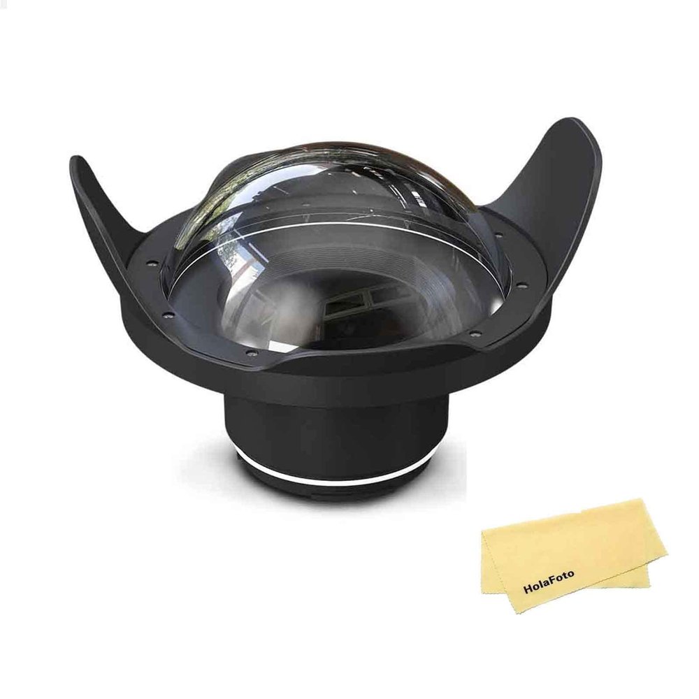 Seafrogs WA006-C Optical Acrylic 40m/130ft 8" Inch Wide Angle Dome Port for Underwater Camera Case (? 90mm* L 78mm)